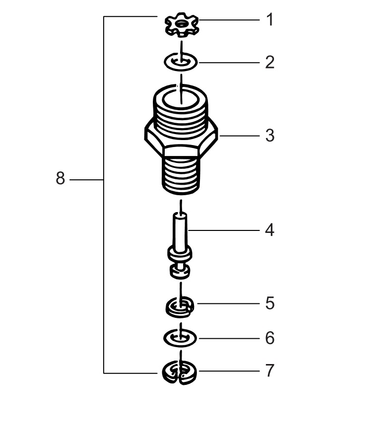 EP2510 Transducer Assembly Parts